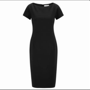 Hugo boss black sheath dress US2